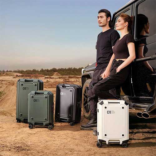 Xiaomi UREVO Travel Suitcase 20" Gray