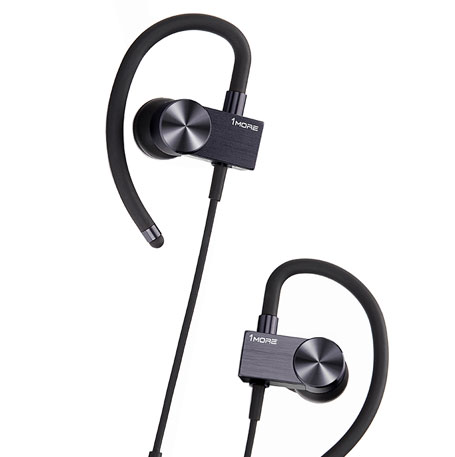 1More Active Sport Bluetooth Ear-Hook Headphones Black