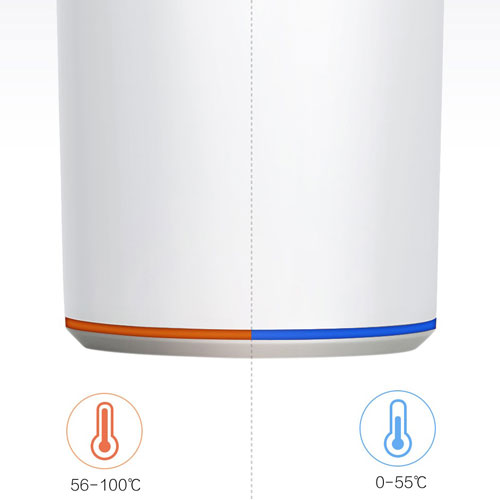 316 Termo Сup with Thermal Sensor 360ml White