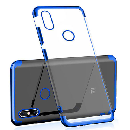 Mi Max 3 Silicone Case Cover Blue
