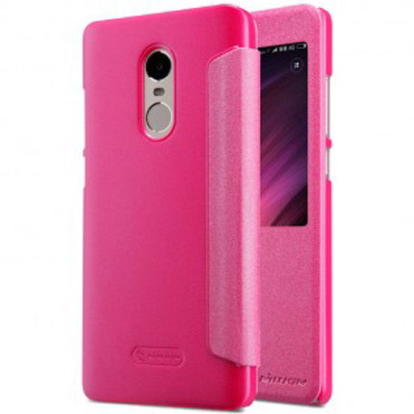 NILLKIN XIAOMI RedMi Note 4X Sparkle Leather Case Pink 