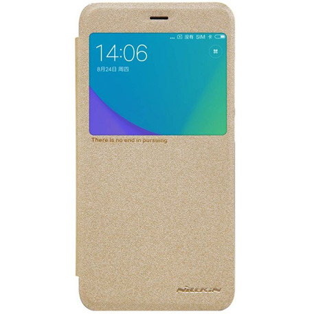 NILLKIN Sparkle Folio Case for Xiaomi Redmi Note 5A Gold