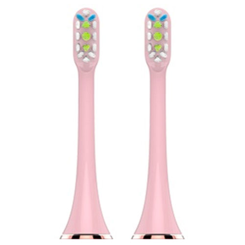 SOOCAS X3 Inter Replacement Toothbrush Head (2 pcs. set) Pink