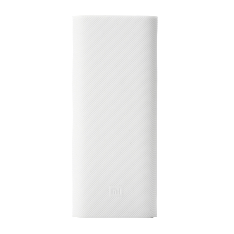 Xiaomi Mi Power Bank 16000mAh Silicone Protective Case White