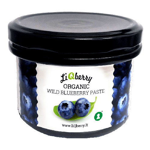 LiQberry Organic Wild Blueberry Paste, 200g