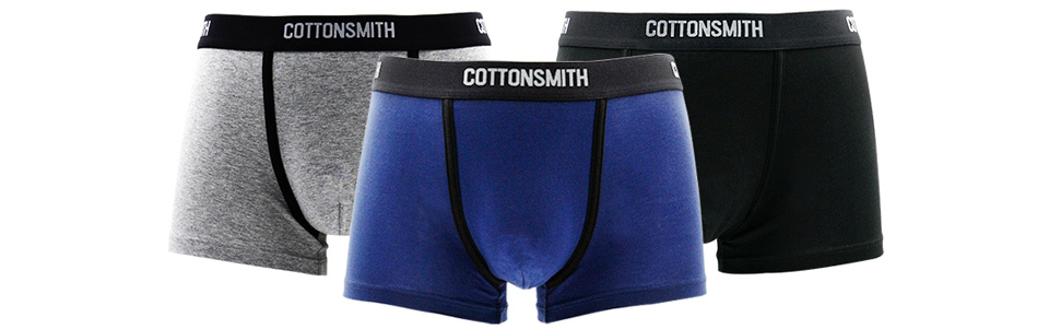 Cottonsmith Men's Underwear M 3pcs