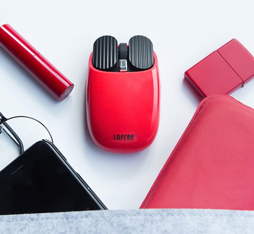 Lofree Bluetooth Mouse Red
