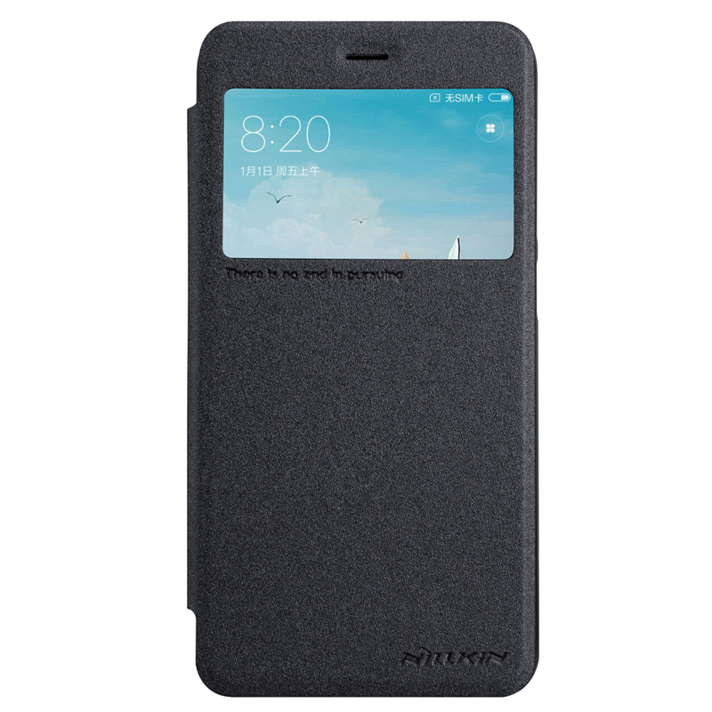 Nillkin Sparkle Leather Case for Xiaomi Redmi 4X Gray