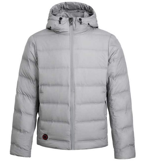 Cottonsmith Temperature control Heated Jacket Gray