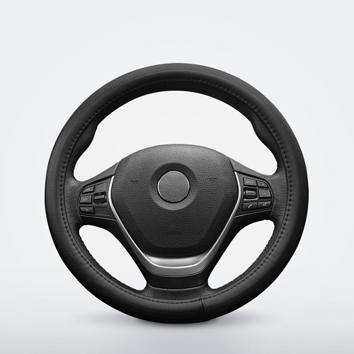 MeiWei Leather Steering Wheel Cover