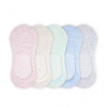 365WEAR Bacteriostatic Women`s Invisible Socks 5 Size 25-27(5 pairs)