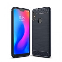 Mi A2 Lite Silicone Protective Case Blue