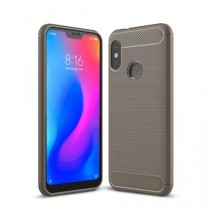 Mi A2 Lite Silicone Protective Case Grey