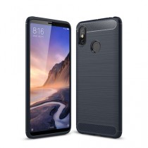 Mi Max 3 Soft Silicone TPU Protective Case Blue