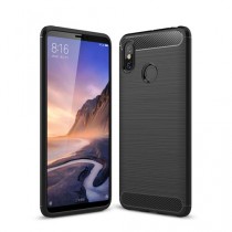 Mi Max 3 Soft Silicone TPU Protective Case Black