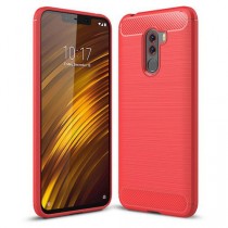 POCO F1 Carbon Protective Case Red