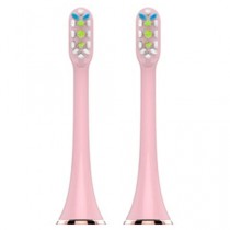 SOOCAS X3 Mini Replacement Toothbrush Head (2 pcs. set) Pink