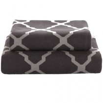 Tonight Сotton Knitted Blanket Gray 80x140