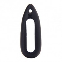 Xiaomi Mi Band Silicone Necklace Pendant Case Black