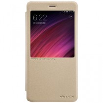 Nillkin Sparkle Leather Case for Xiaomi Redmi Note 4X Gold