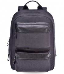 RunMi 90 Points Business Multi-function Backpack Dark Gray
