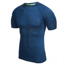 RunMi 90 Points Men`s T-shirt Blue Size M