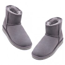 UREVO Casual Wool Boots Gray 37