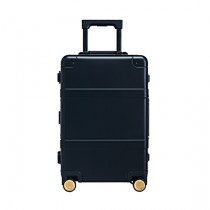 RunMi 90 Points Smart Metal Suitcase Fingerprint Ed. 20" Black