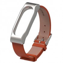 Xiaomi Mi Band 2 MiJobs Leather Strap Brown/Silver