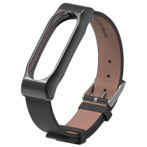 Xiaomi Mi Band 2 MiJobs Leather Strap Black/Black