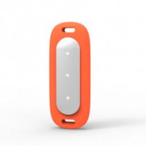 Xiaomi Mi Band MiJobs Silicone Necklace Pendant Case Orange