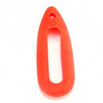 Xiaomi Mi Band Silicone Necklace Pendant Case Red