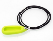 Xiaomi Mi Band Silicone Pendant Case Green + Paraffin Necklace