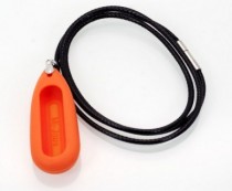Xiaomi Mi Band Silicone Pendant Case Orange + Paraffin Necklace