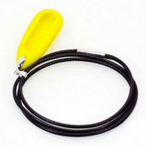 Xiaomi Mi Band Silicone Pendant Case Yellow + Paraffin Necklace