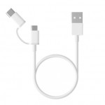 Xiaomi Mi USB Type-C / Micro USB Combo Cable 100cm White