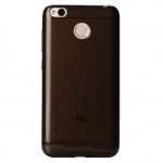 Xiaomi Redmi 4X Silicone Protective Case Transparent Black