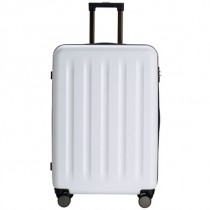 RunMi 90 Points Trolley Suitcase 28" White Moon Light