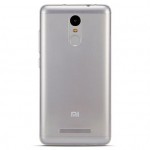 Xiaomi Redmi Note 3 Silicone Protective Case Transparent White