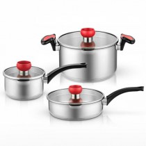 Yi Wu Yi Shi Healthy Stainless Steel Pan Set