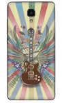 Xiaomi Mi 4 Vinyl Sticker Back Cover Guitar