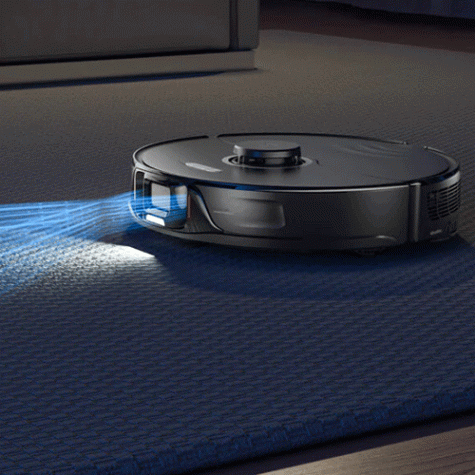 Roborock S8 Robot Vacuum Cleaner Black