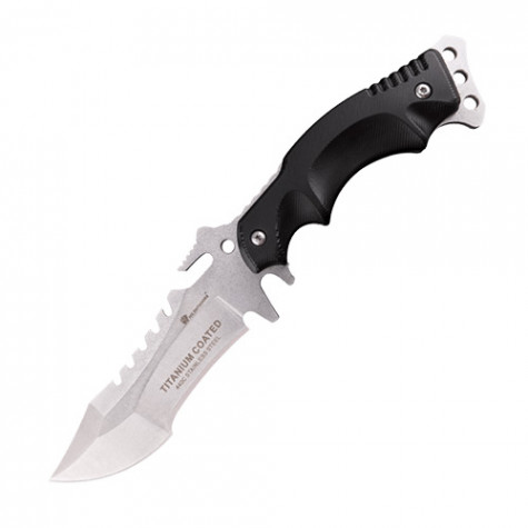 HX OUTDOORS trident outdoor survival knife Silver