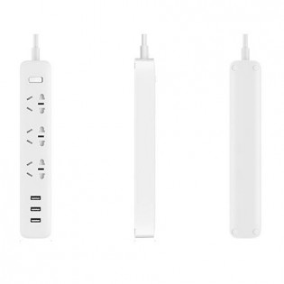 Xiaomi Mi Power Strip 3 Sockets / 3 USB Ports White
