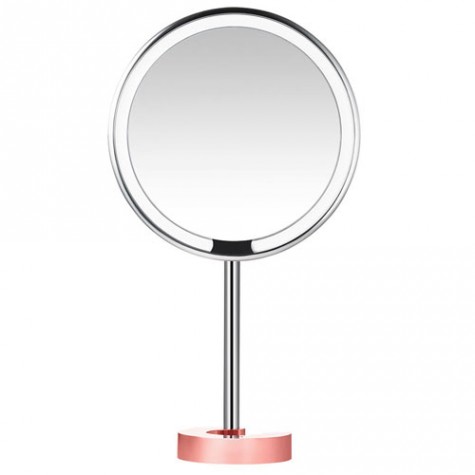 AMIRO LUX HD Desktop Makeup Mirror Rose Gold