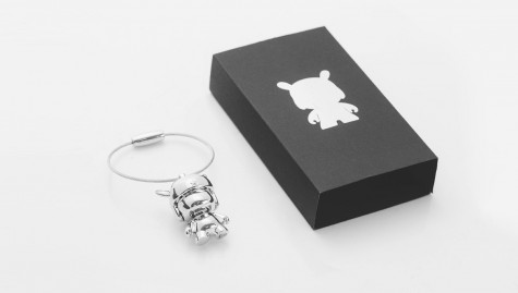 Xiaomi Mi Bunny MITU Metal Keychain Silver 3.5cm