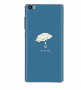 Xiaomi Mi Note Vinyl Sticker Back Cover Umbrella