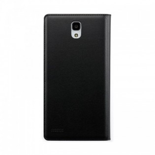 Xiaomi Redmi Note Leather Wallet Flip Case Black