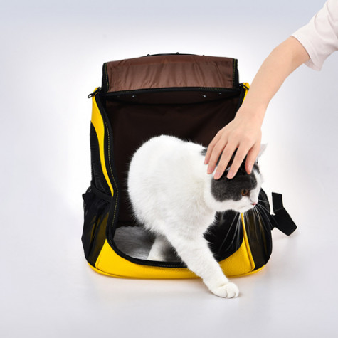 Xiaomi DIY Mini Monstar Space Capsule Cat Backpack Yellow