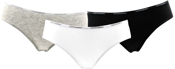 Cottonsmith Women's Underwear XL 3pcs